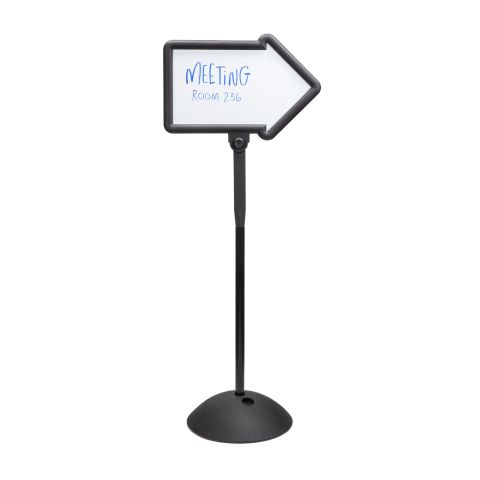 Write Way® Directional Sign - Black - 4173BL