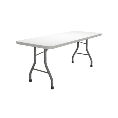 Event Series 30"x72" Rectangular Folding Table - White - 773072DGWT