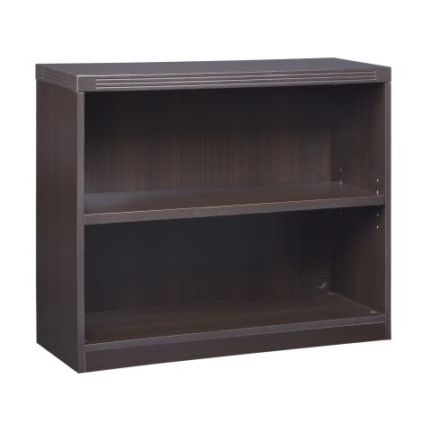Aberdeen® Series 2-Shelf, Bookcase - Mocha - AB2S36LDC