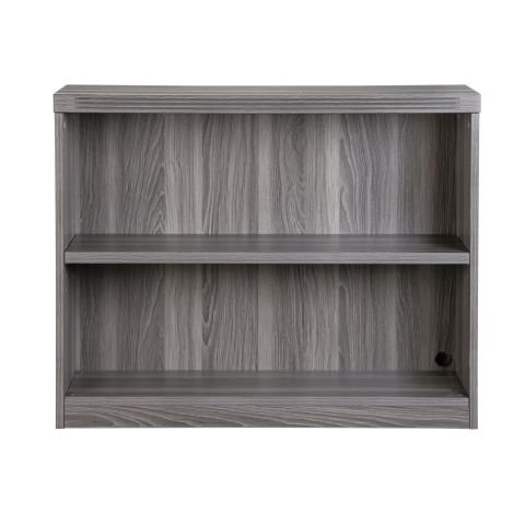 Aberdeen® Series 2-Shelf, Bookcase - GraySteel - AB2S36LGS