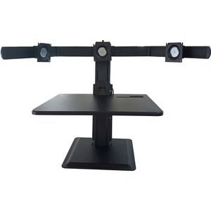 Lorell Deluxe Light Touch 3 Monitor Desk Riser
