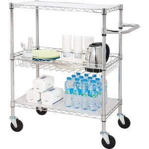 Lorell 3 Tier Rolling Carts