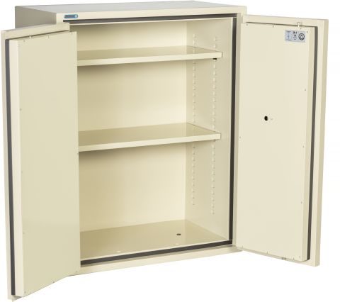Phoenix 44 inch Fireproof Storage Cabinet with Water Seal and Key Lock - 10 cf -FRSC36