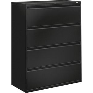 800 Series Full-Pull Locking Lateral File - 4-Drawer