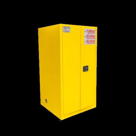 Fireking Flammable Safety Cabinet 60-gallon automatic closing door-yellow - SC60-AC-Y