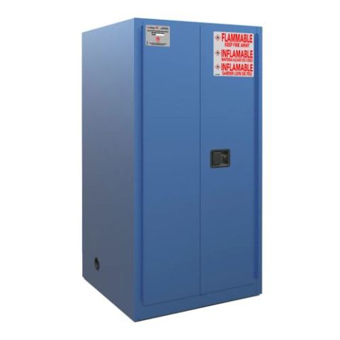 Fireking Flammable Safety Cabinet 60-gallonautomatic closing door-blue - SC60-AC-B