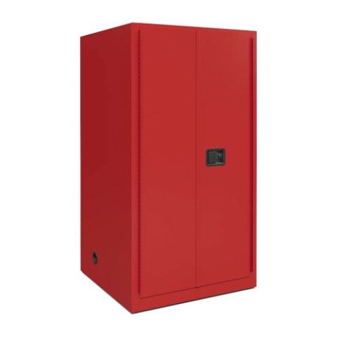 Fireking Flammable Safety Cabinet 60-gallon manual closing door-red - SC60-MC-R