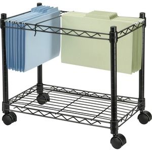 High-Capacity Rolling File Cart